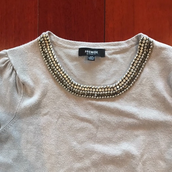 beaded tee - Picture 2 of 2